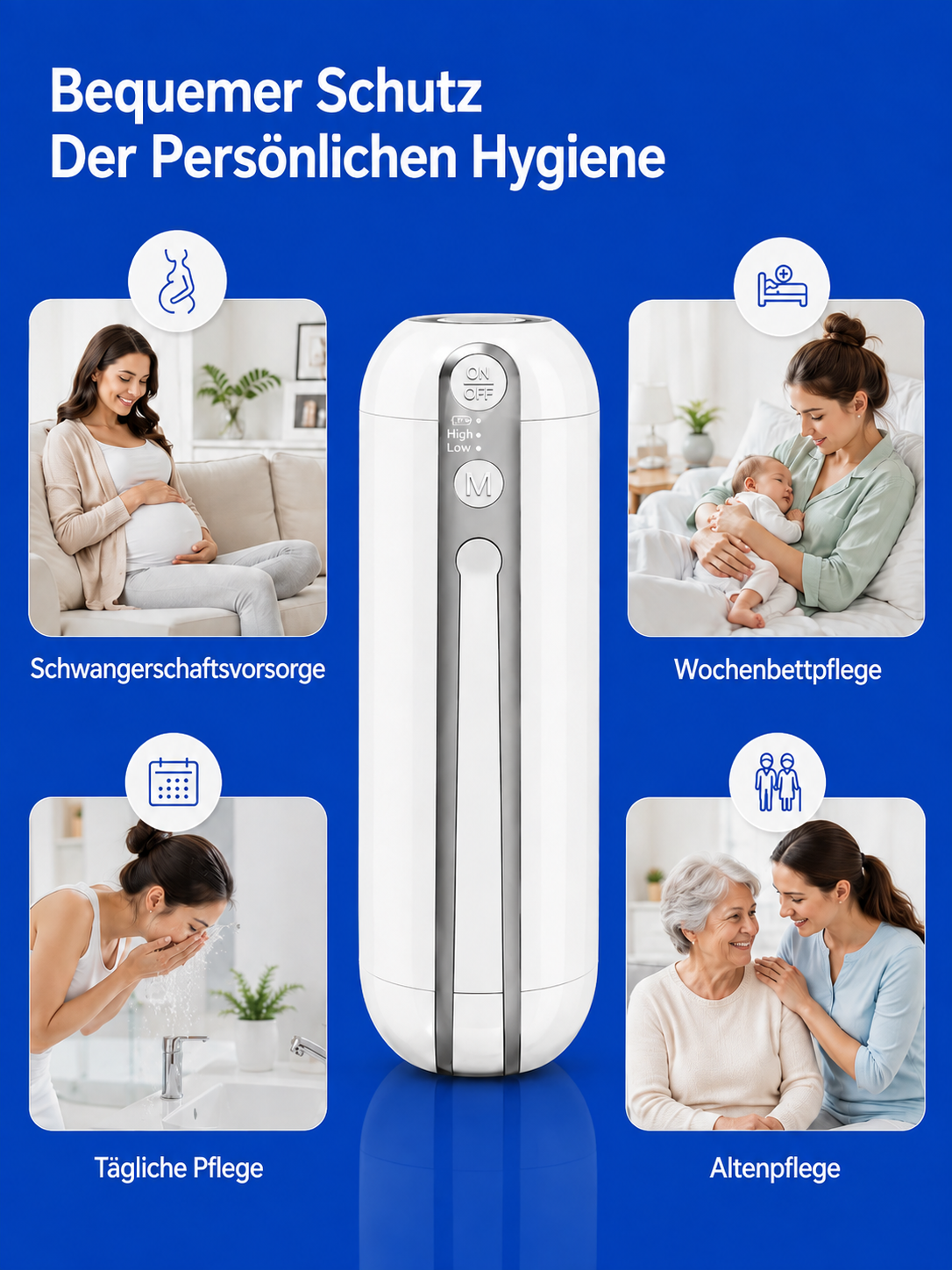 Bidezz mobiles Bidet für persönliche Hygiene im Alltag