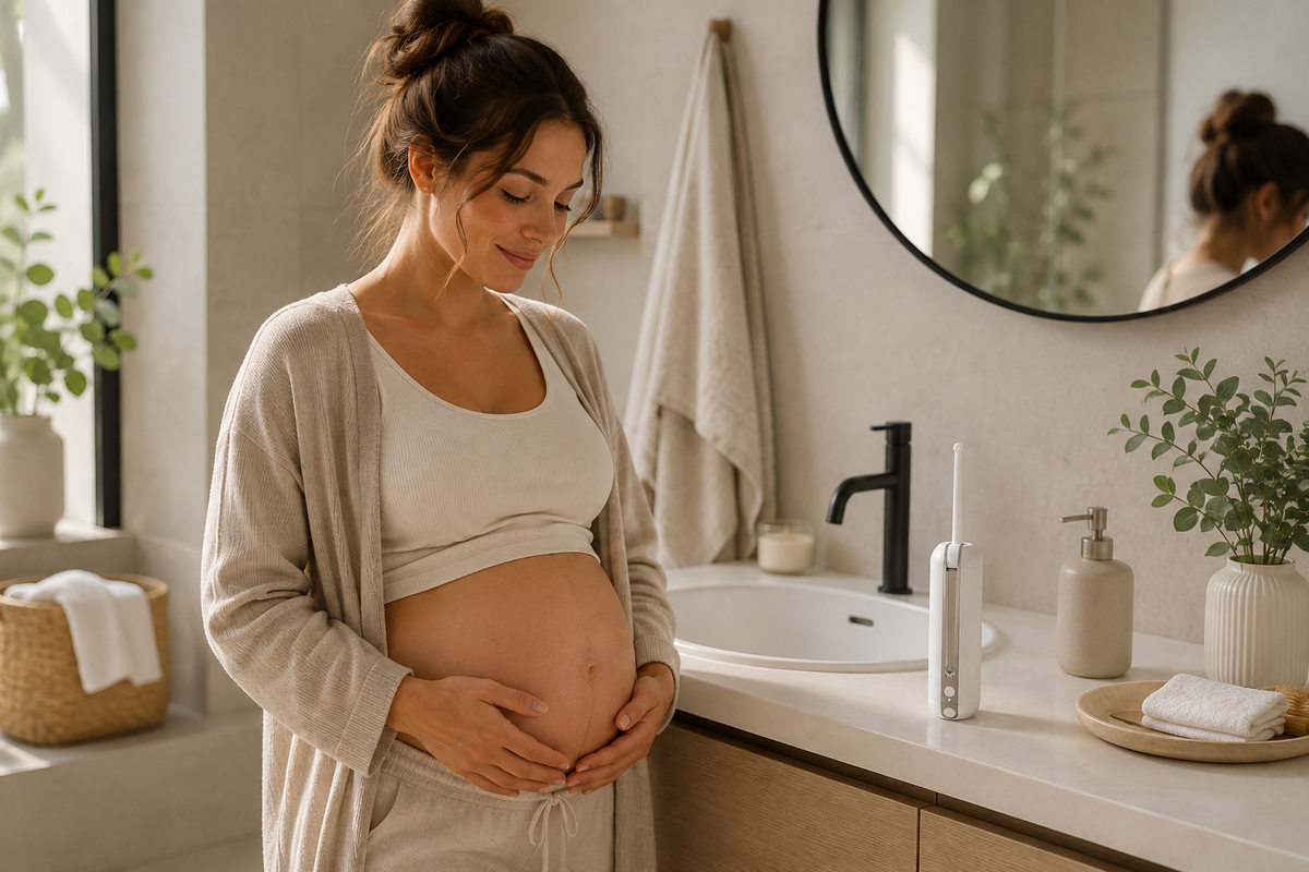 Bidezz mobiles Bidet für die tägliche Hygiene in der Schwangerschaft