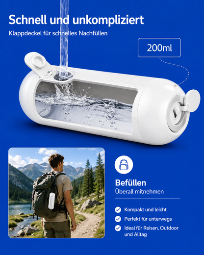 Bidezz Reisebidet mit 200 ml Wassertank für Reisen und Outdoor